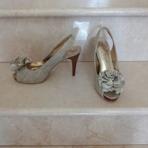 New Open Toe Slingbacks, 7.5 WhiteHouse BlackMarket